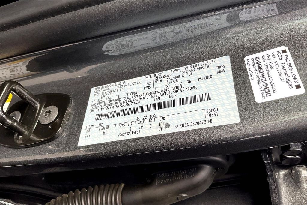 Certified Used 2025 Gray Metallic Ford XLT image 20