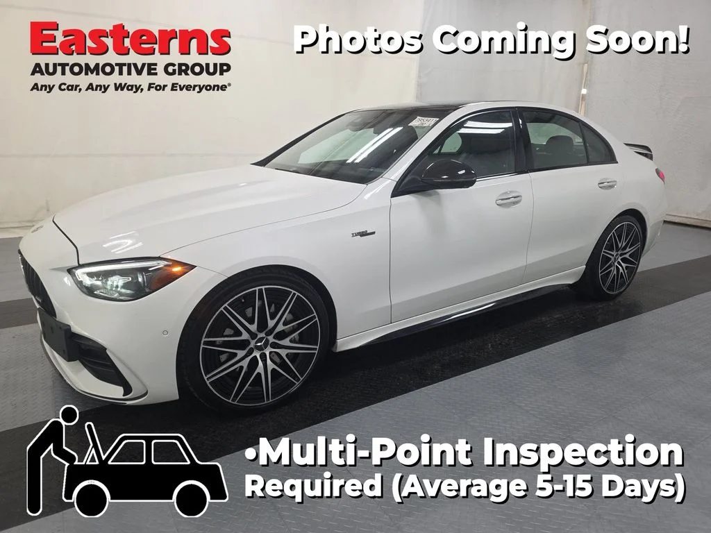 Used 2023 White Mercedes-Benz C 43 AMG® image 1
