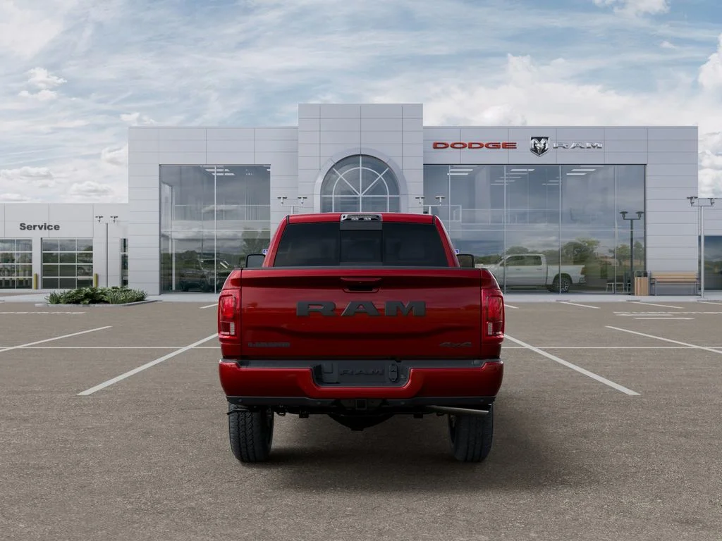 New 2026 Molten Red Pearl-Coat Exterior Paint RAM Laramie image 8
