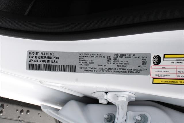 New 2026 Bright White Clear-Coat Exterior Paint RAM LARAMIE image 42