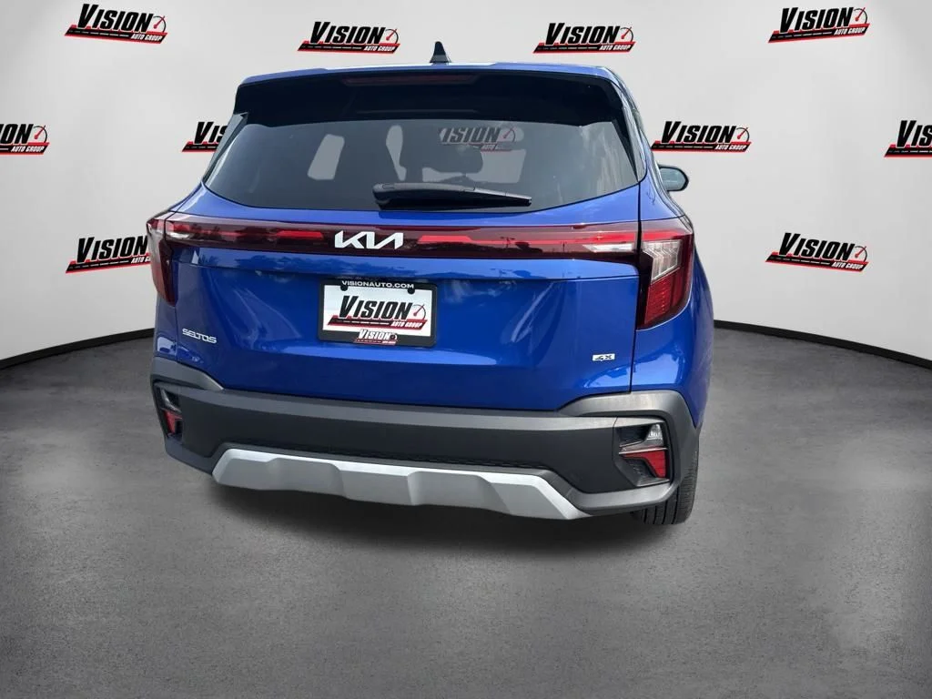 Used 2024 Blue Kia LX image 8