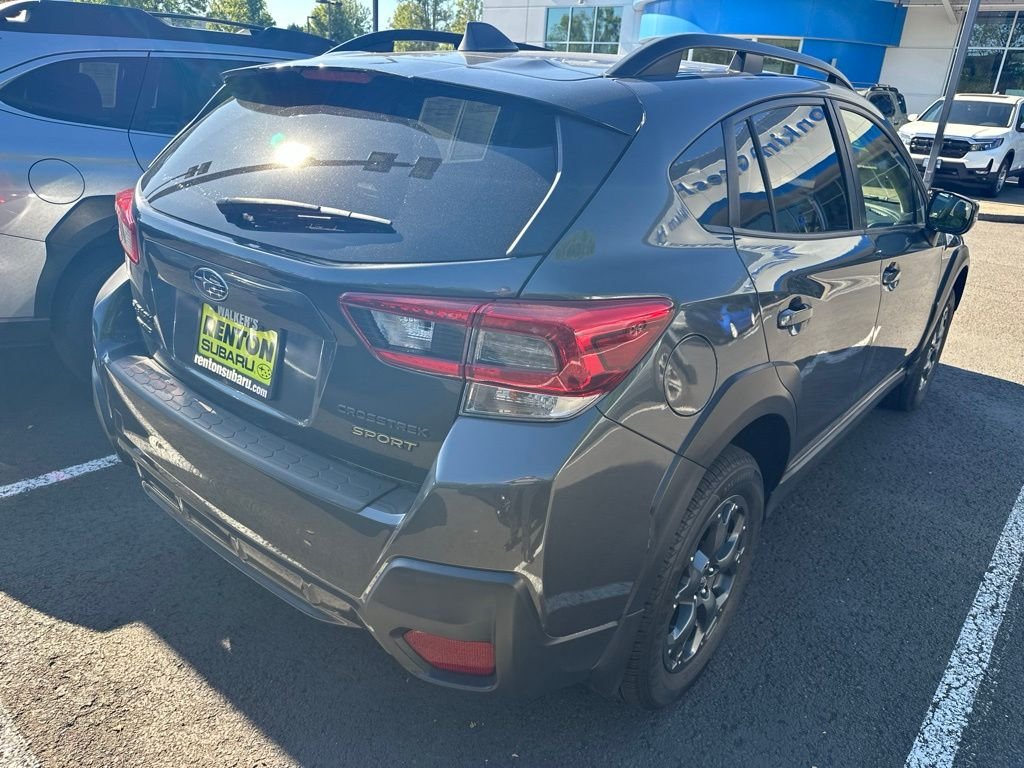Used 2022 Magnetite Gray Metallic Subaru Sport image 4