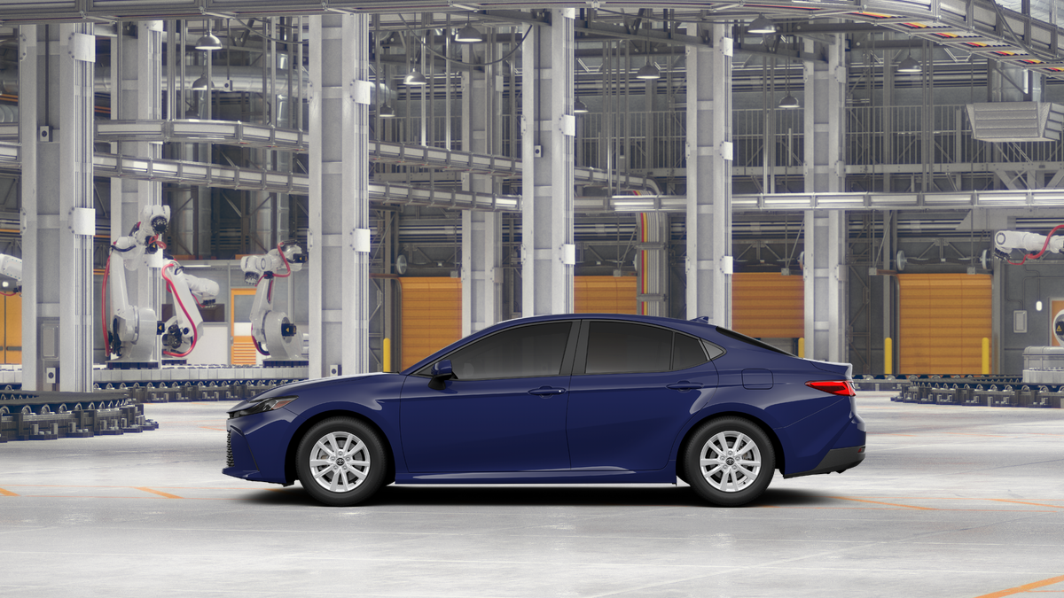 New 2027 Reservoir Blue Toyota LE image 4