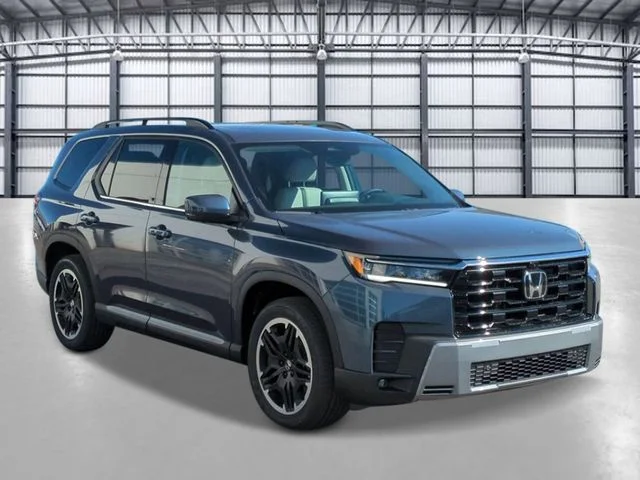 New 2026 Smoke Blue Pearl Honda AWD Touring Blackout image 7