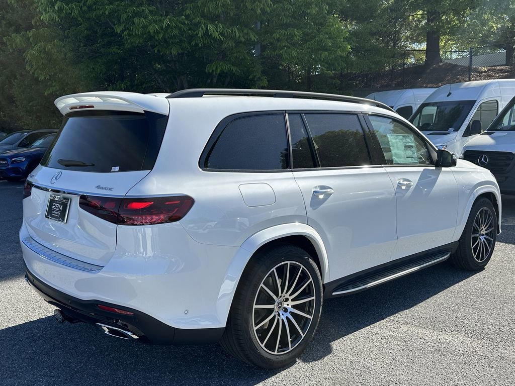 New 2026 MANUFAKTUR Moonlight White Metallic Mercedes-Benz GLS 450 image 8