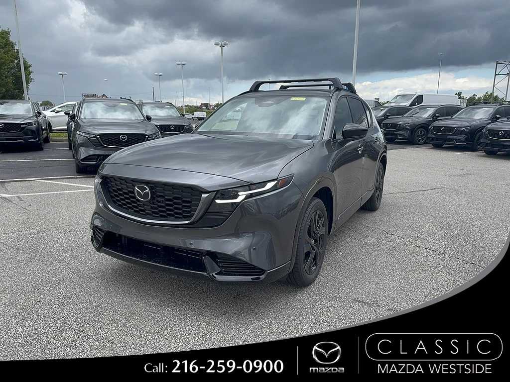 New 2026 Machine Gray Metallic Mazda 2.5 S Premium AWD image 1