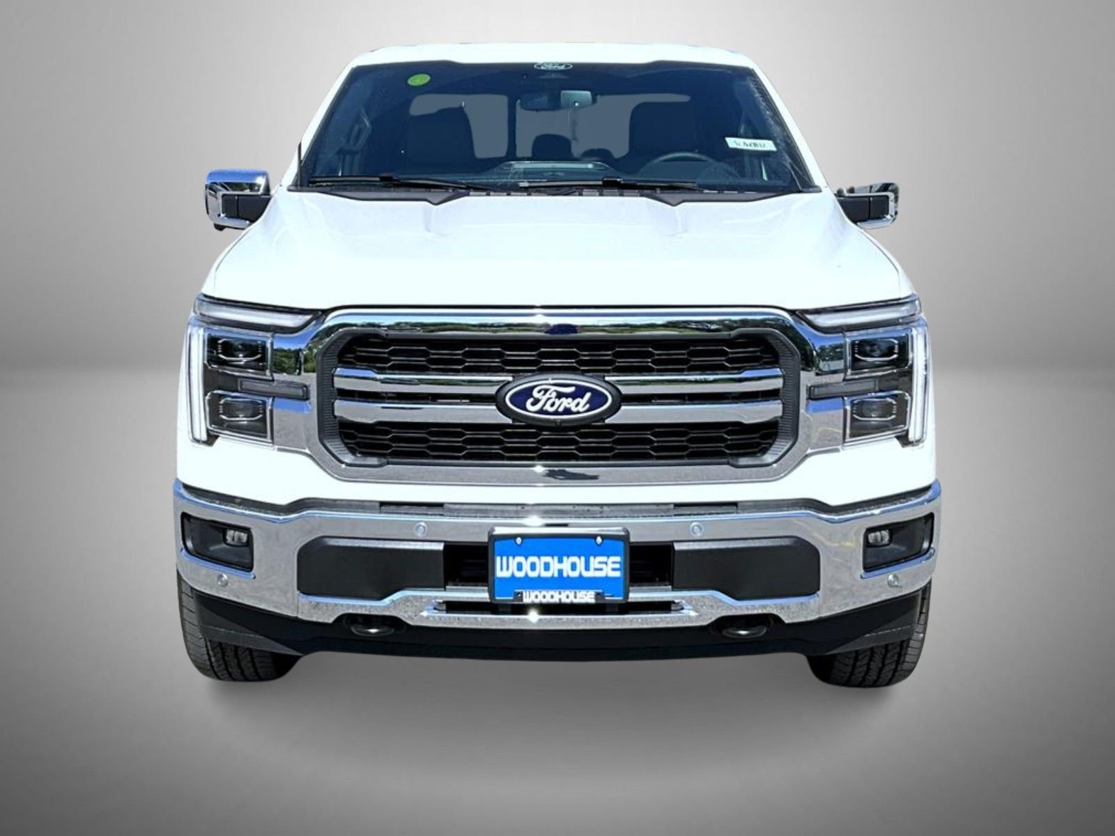 New 2026 Star White Metallic Tri-Coat Ford Lariat image 2