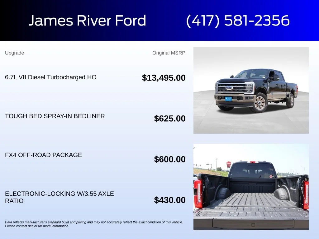 New 2026 Agate Black Metallic Ford F-350® King Ranch® image 5