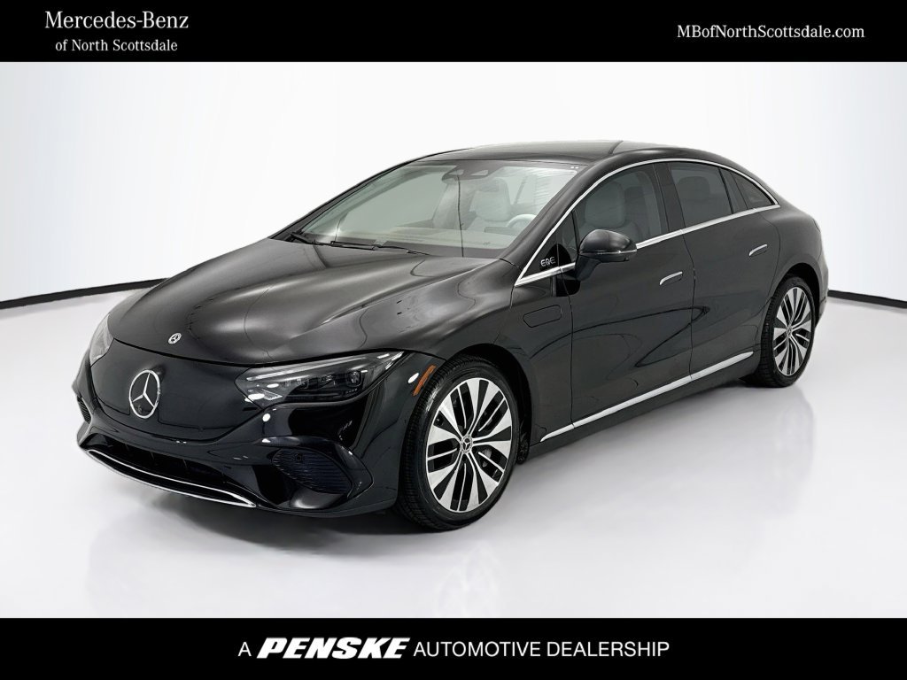 Certified Used 2023 Black Mercedes-Benz 500 Sedan image 1
