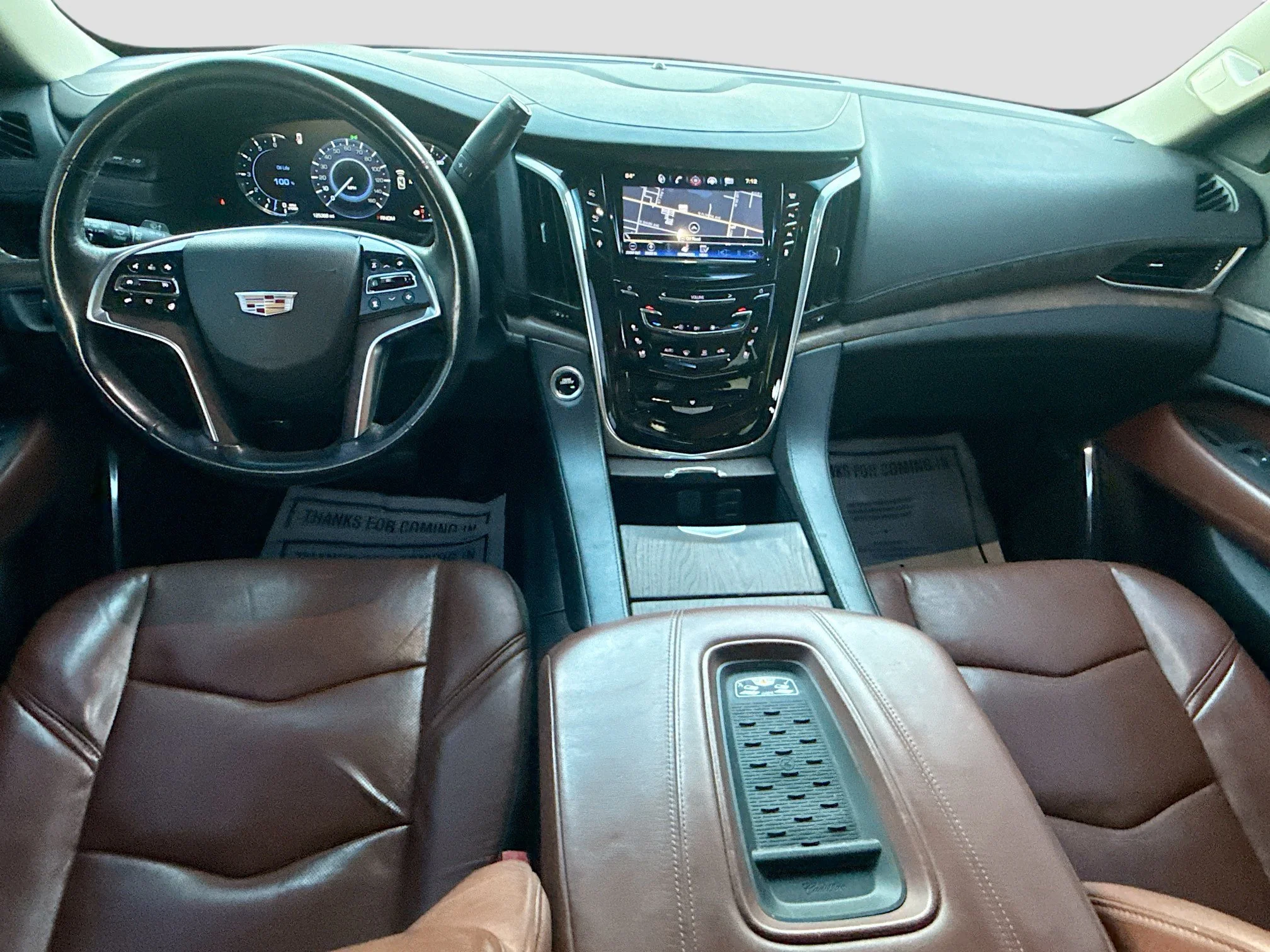 Used 2016 Crystal White Tricoat Cadillac Luxury Collection image 16