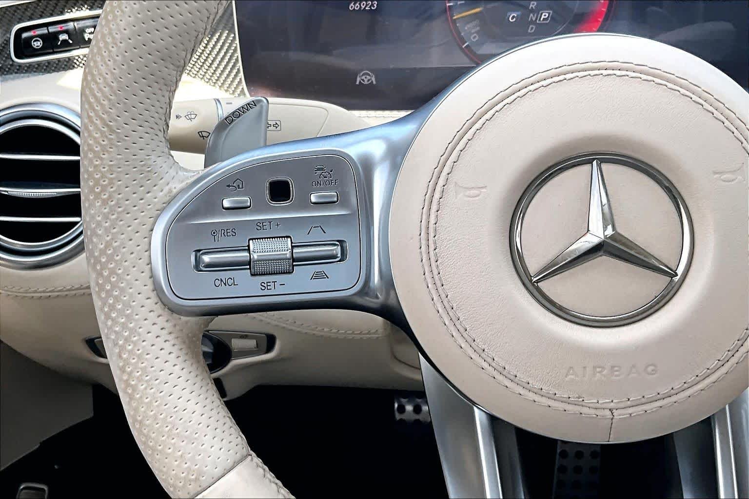 Used 2018 Diamond Silver Metallic Mercedes-Benz AMG® S 63 image 24