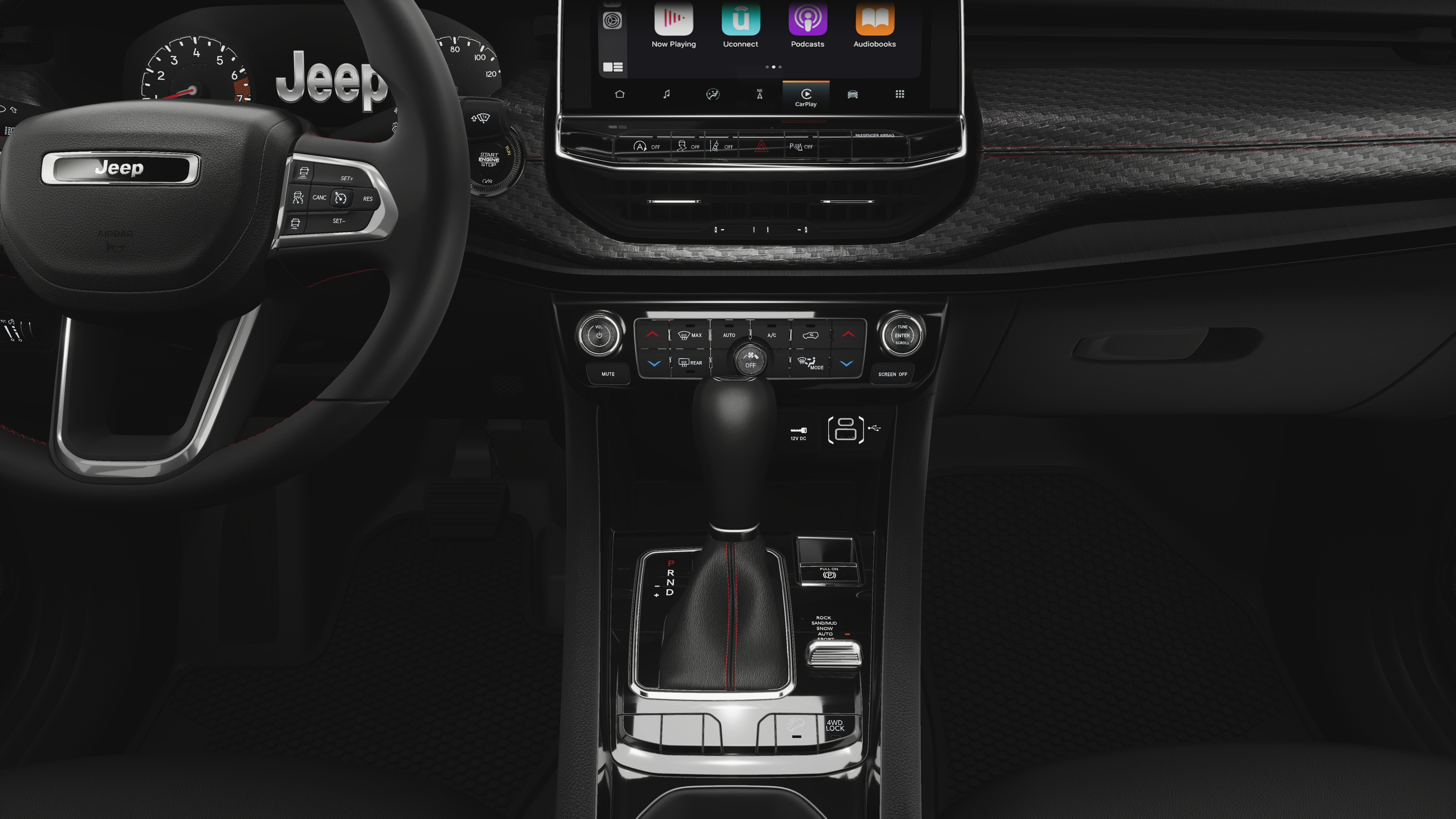 New 2026 Diamond Black Crystal Pearl-Coat Exterior Paint Jeep Trailhawk image 17