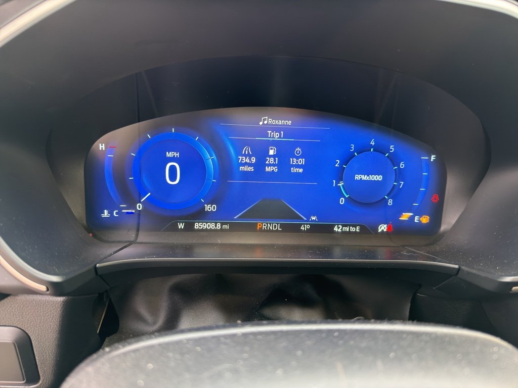 Used 2022 Red Metallic Ford SEL image 12