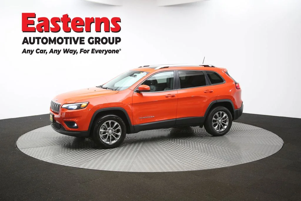 Used 2021 Orange Jeep Latitude Plus image 53