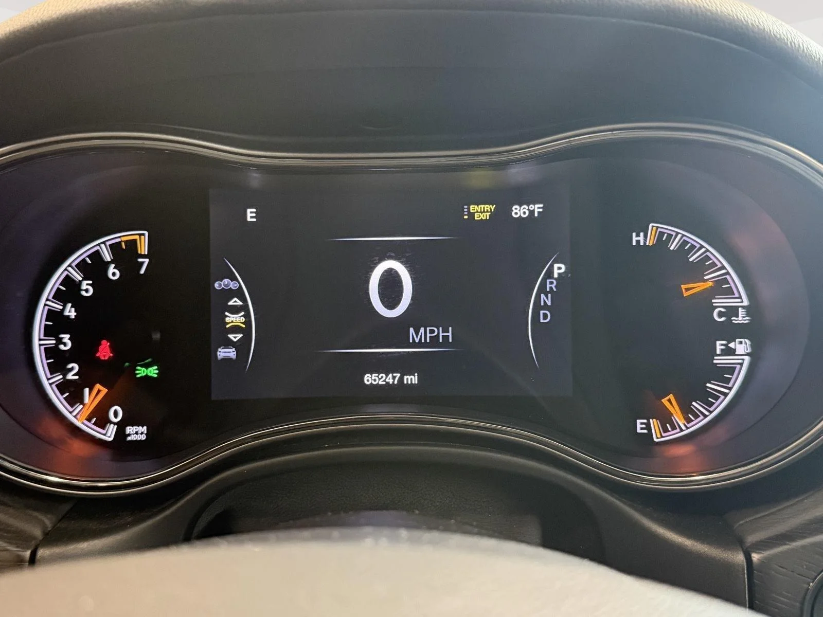 Used 2021 Slate Blue Pearlcoat Jeep High Altitude image 2