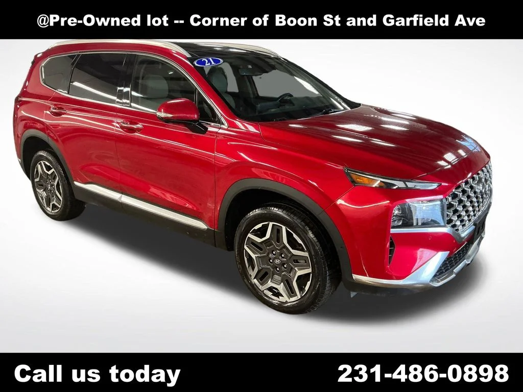 Used 2021 Red Hyundai Limited image 7