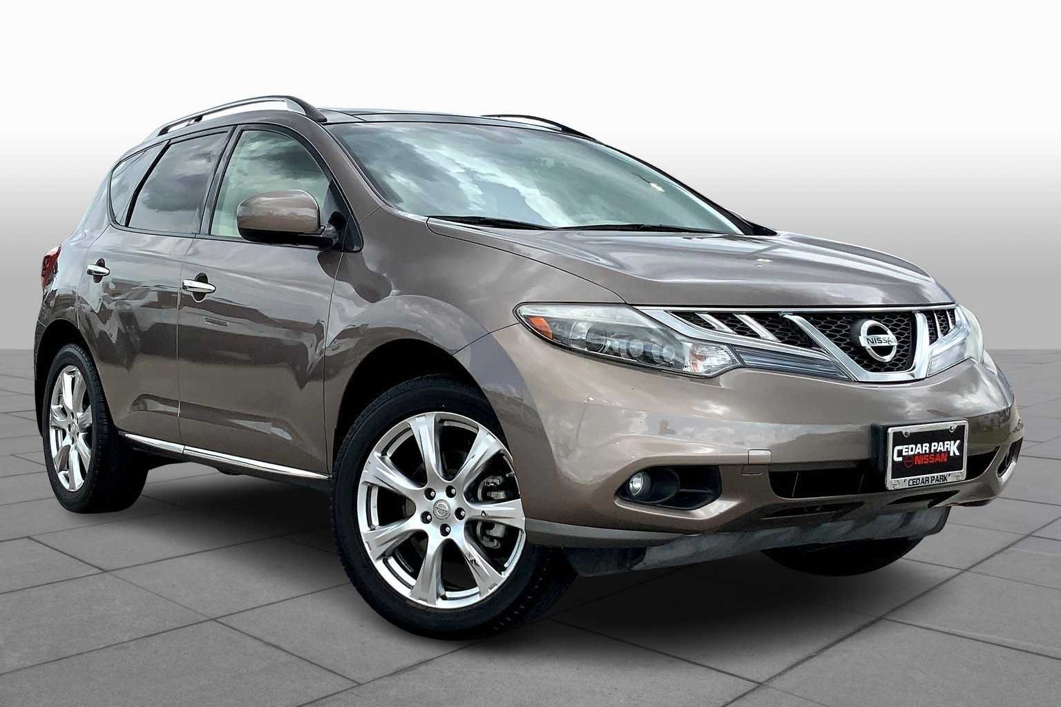 Used 2012 Nissan Murano LE with VIN JN8AZ1MU2CW114357 for sale in Cedar Park, TX
