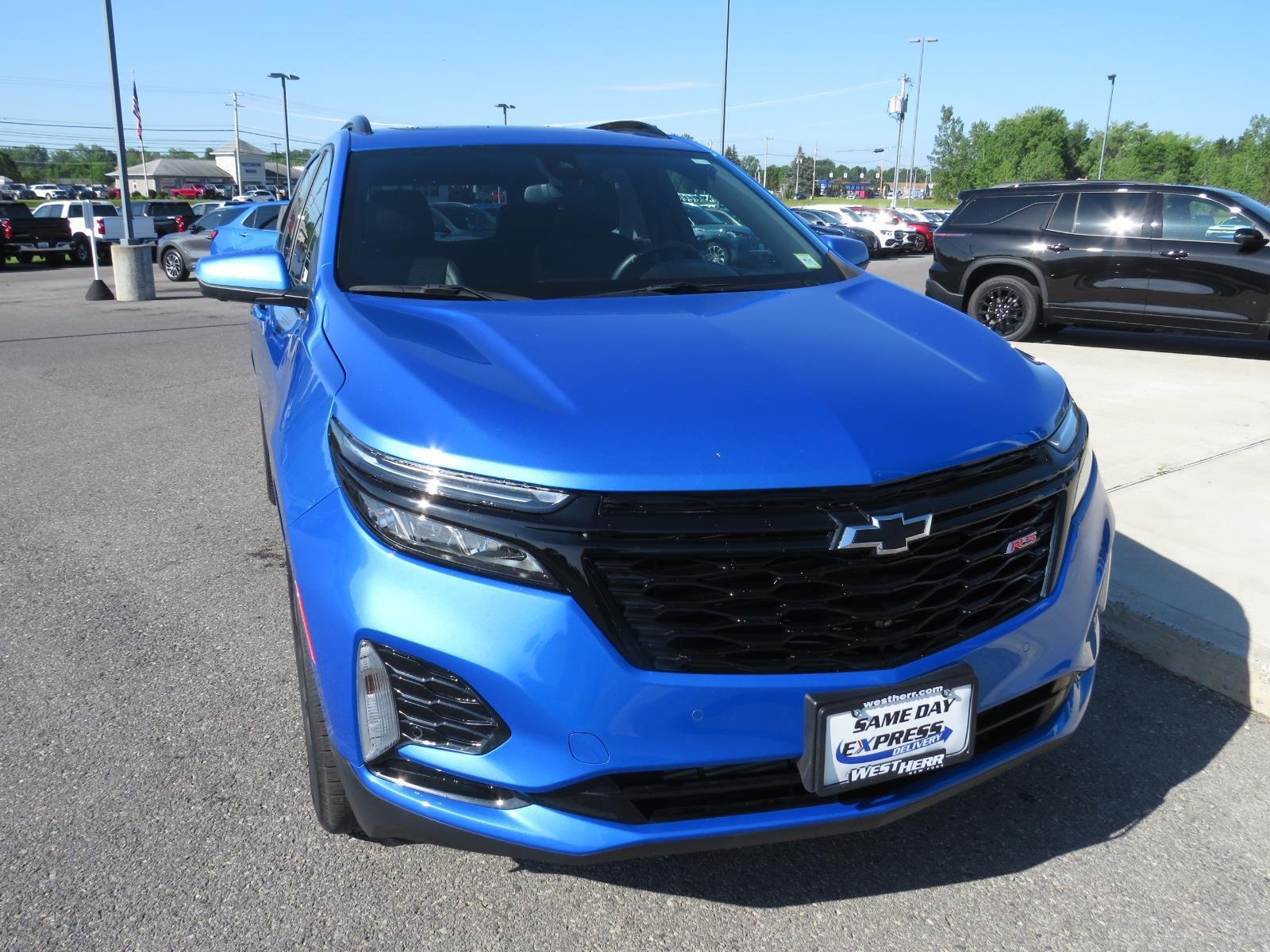 Used 2024 Riptide Blue Chevrolet RS image 4
