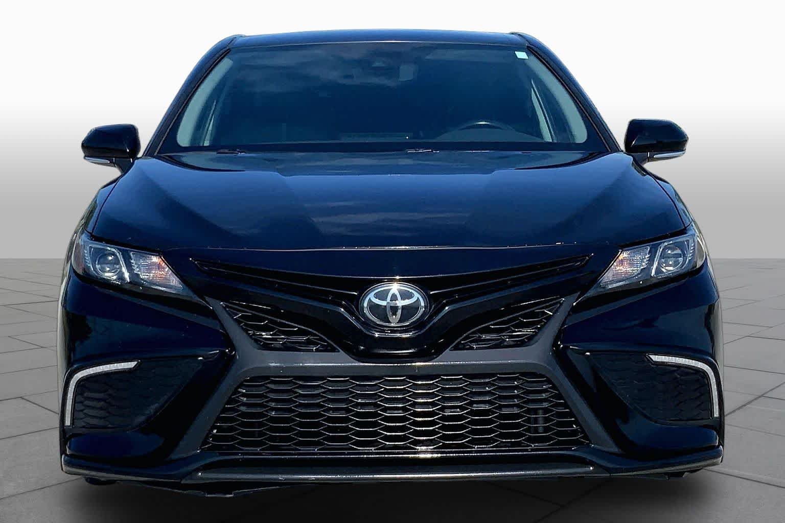 Used 2023 Midnight Black Metallic Toyota SE Nightshade image 4