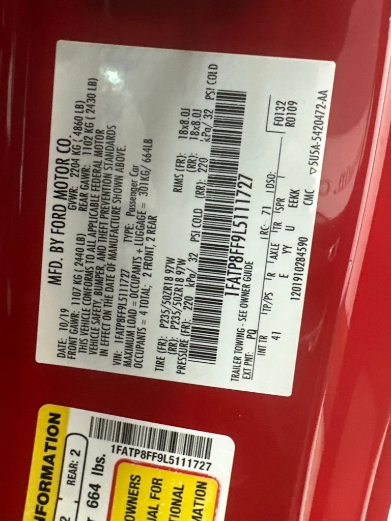 Used 2020 Red Ford GT Premium image 32