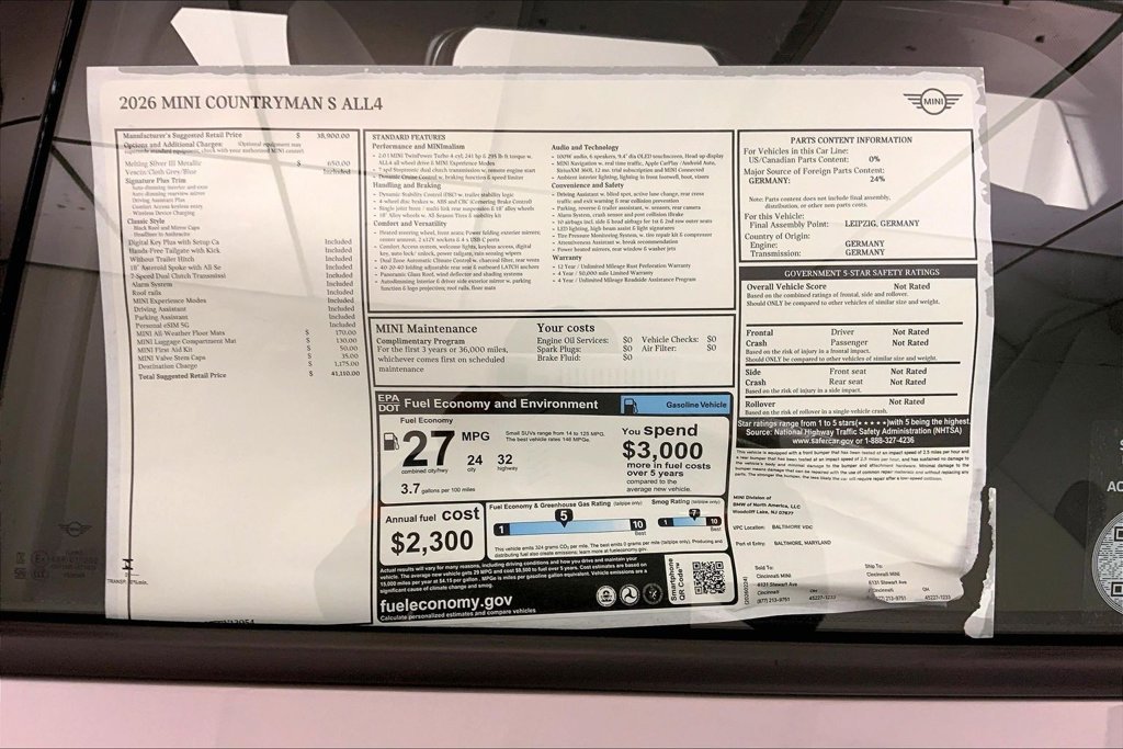 Used 2026 Silver MINI Signature Plus image 12