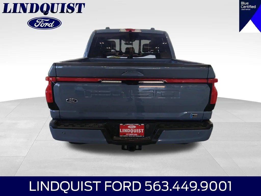 Certified Used 2023 Azure Gray Metallic Ford Lariat image 4