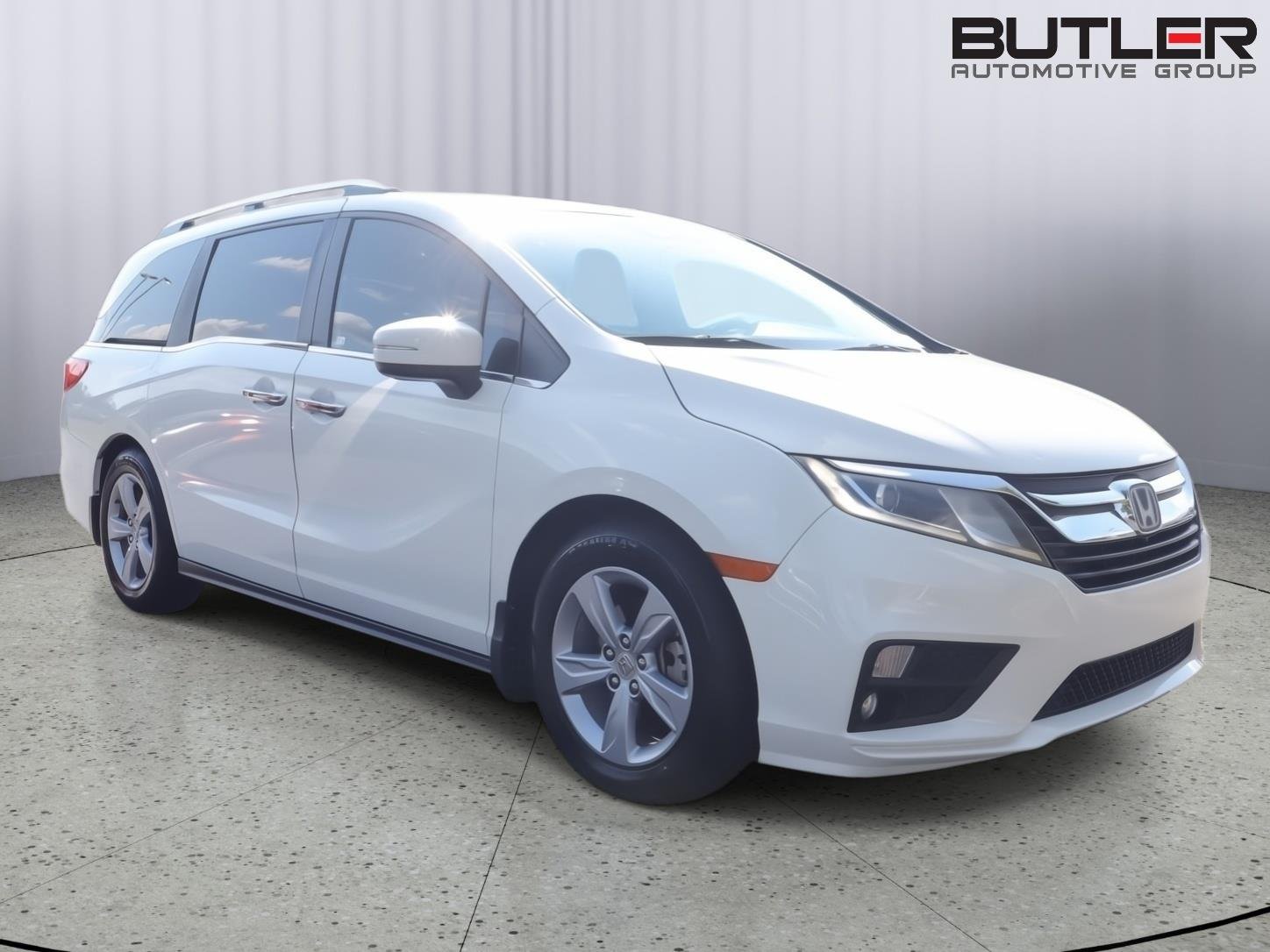 Used 2019 White Diamond Pearl Honda EX-L w/Navi w/RES image 8