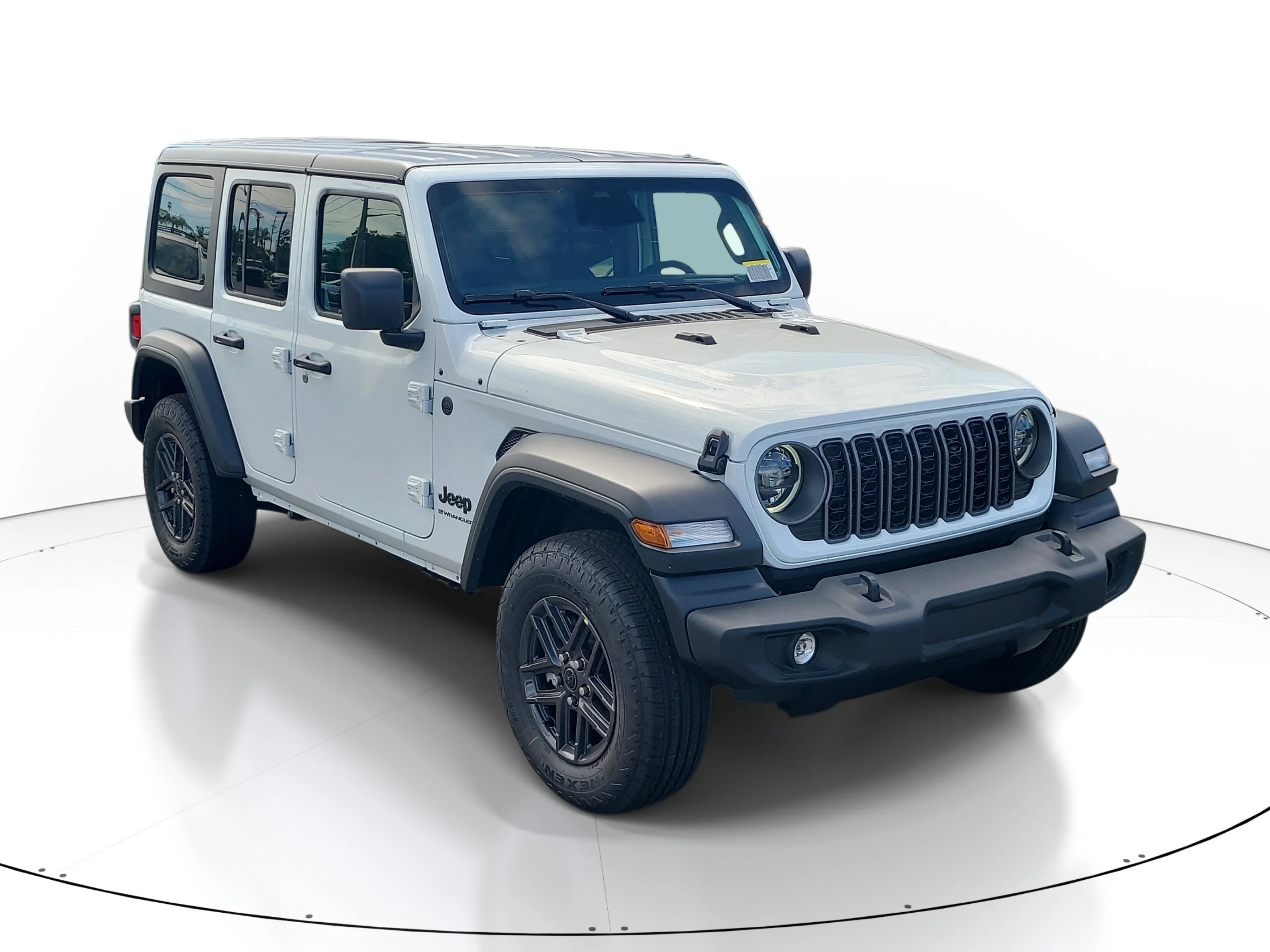 New 2026 Bright White Clearcoat Jeep Sport S image 2