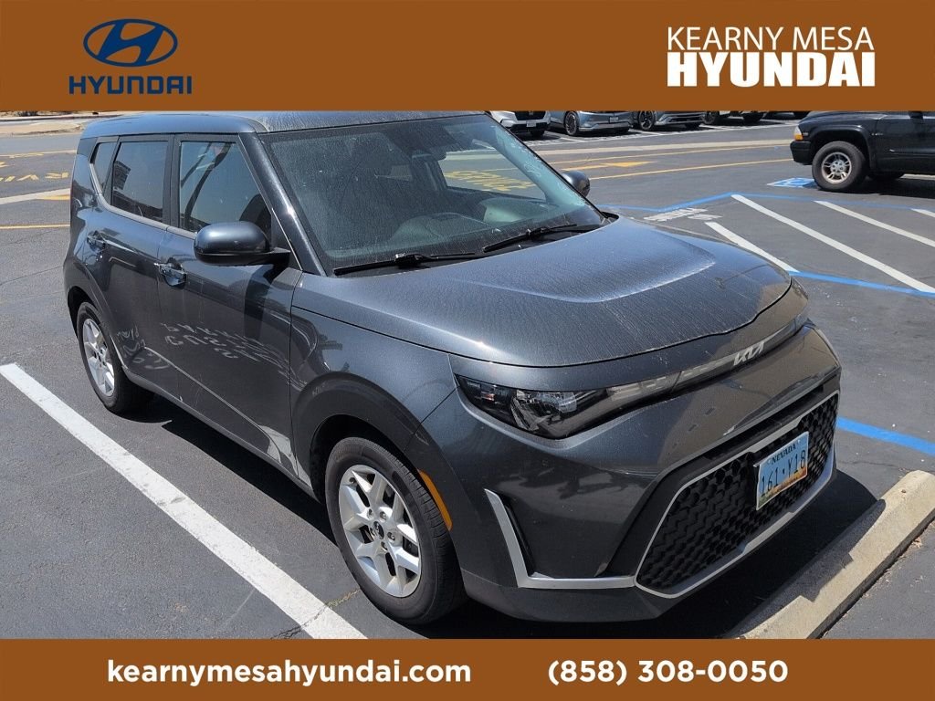 Used 2023 Gray Kia LX image 1
