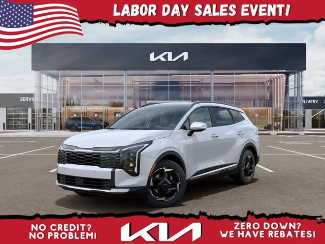 New 2026 Glacial White Pearl Kia EX image 1