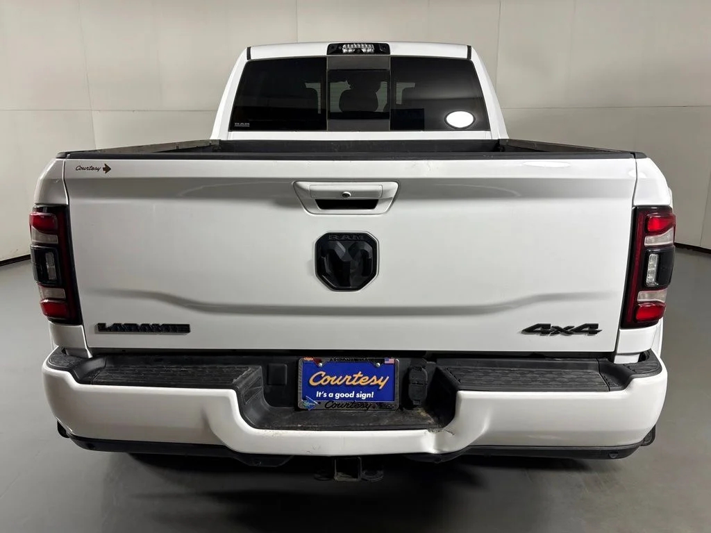Used 2021 Bright White Clearcoat Ram Laramie image 7