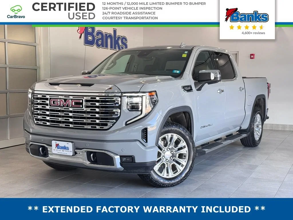 Certified Used 2024 Thunderstorm Gray GMC Denali image 1