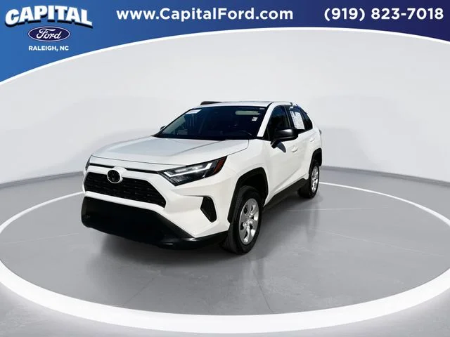 Used 2025 White Toyota LE image 4