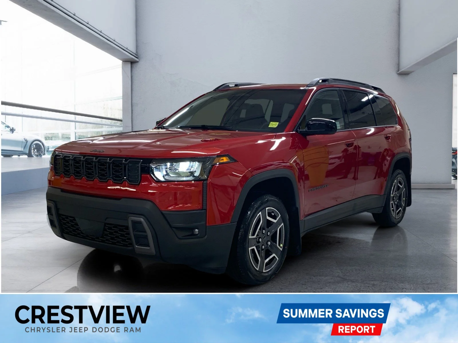 New 2026 Red Hot Pearl Jeep Laredo image 1