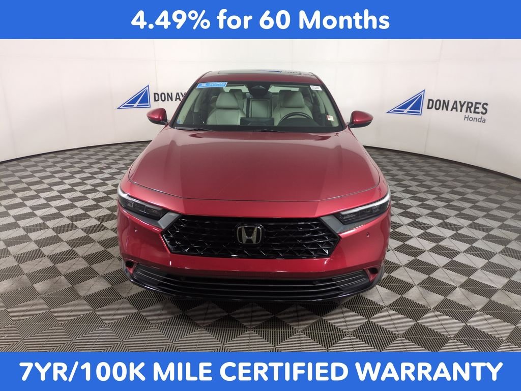 Certified Used 2024 Radiant Red Metallic Honda EX-L image 8