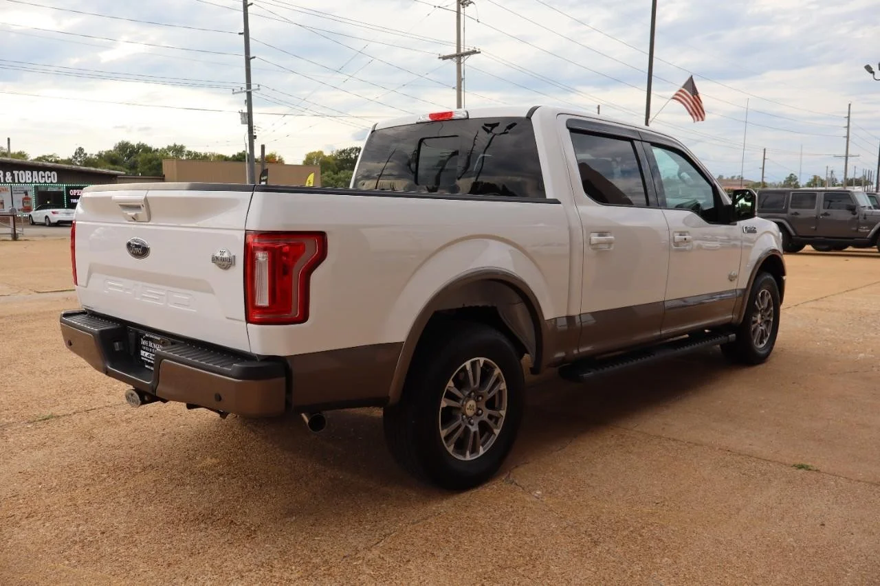 Used 2018 White Platinum Metallic Tri-Coat Ford King Ranch image 7