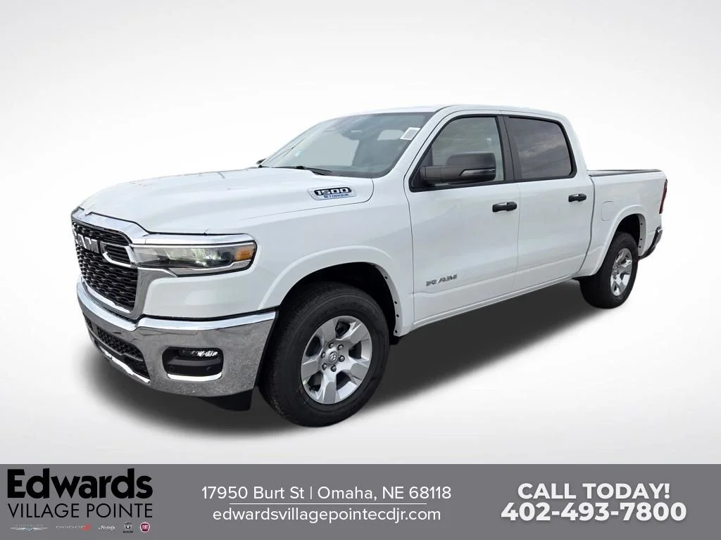 New 2026 Bright White Clear-Coat Exterior Paint RAM Big Horn image 7