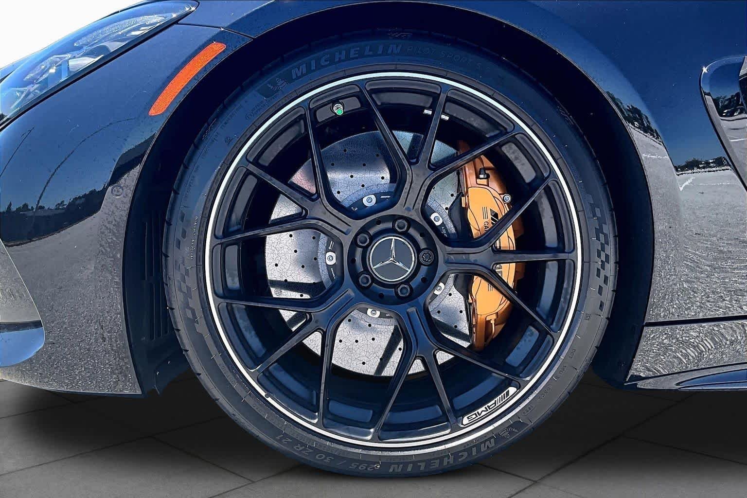 Certified Used 2025 Obsidian Black Metallic Mercedes-Benz AMG® GT 55 image 11