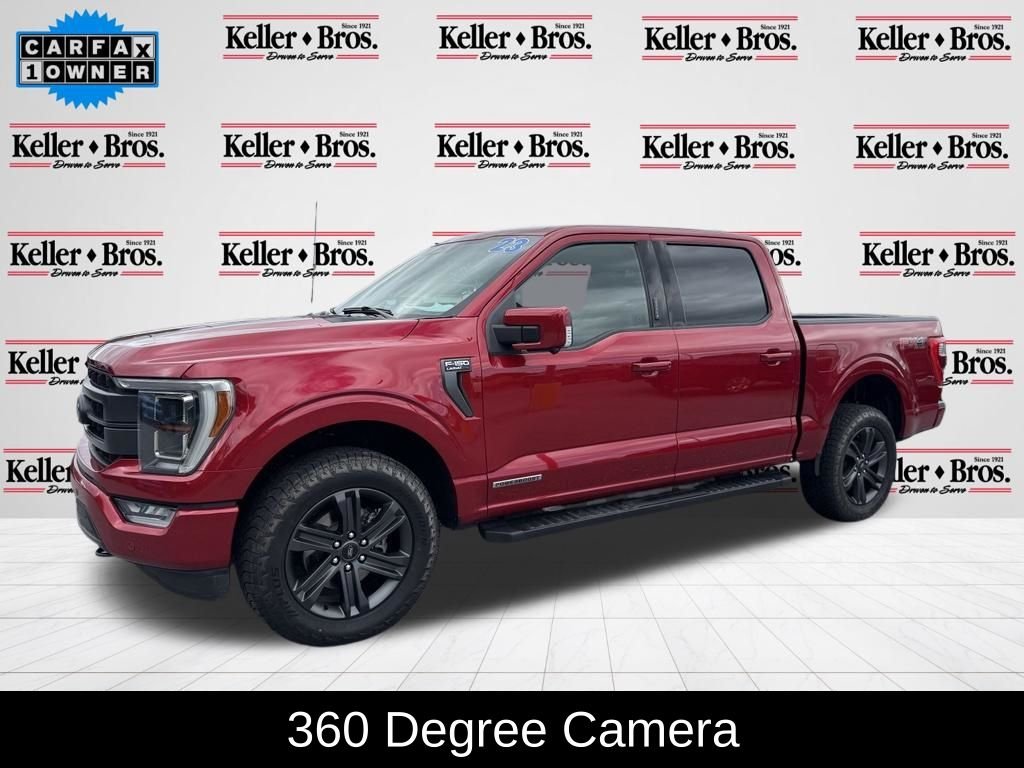 Used 2023 Red Ford Lariat image 3
