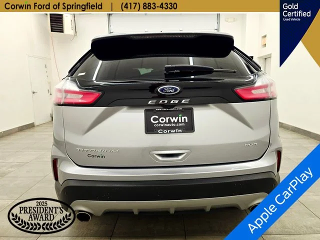 Certified Used 2024 Iconic Silver Metallic Ford Titanium image 5