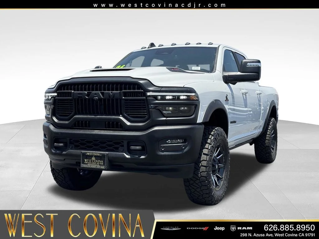 New 2026 Bright White Clearcoat RAM Rebel image 2
