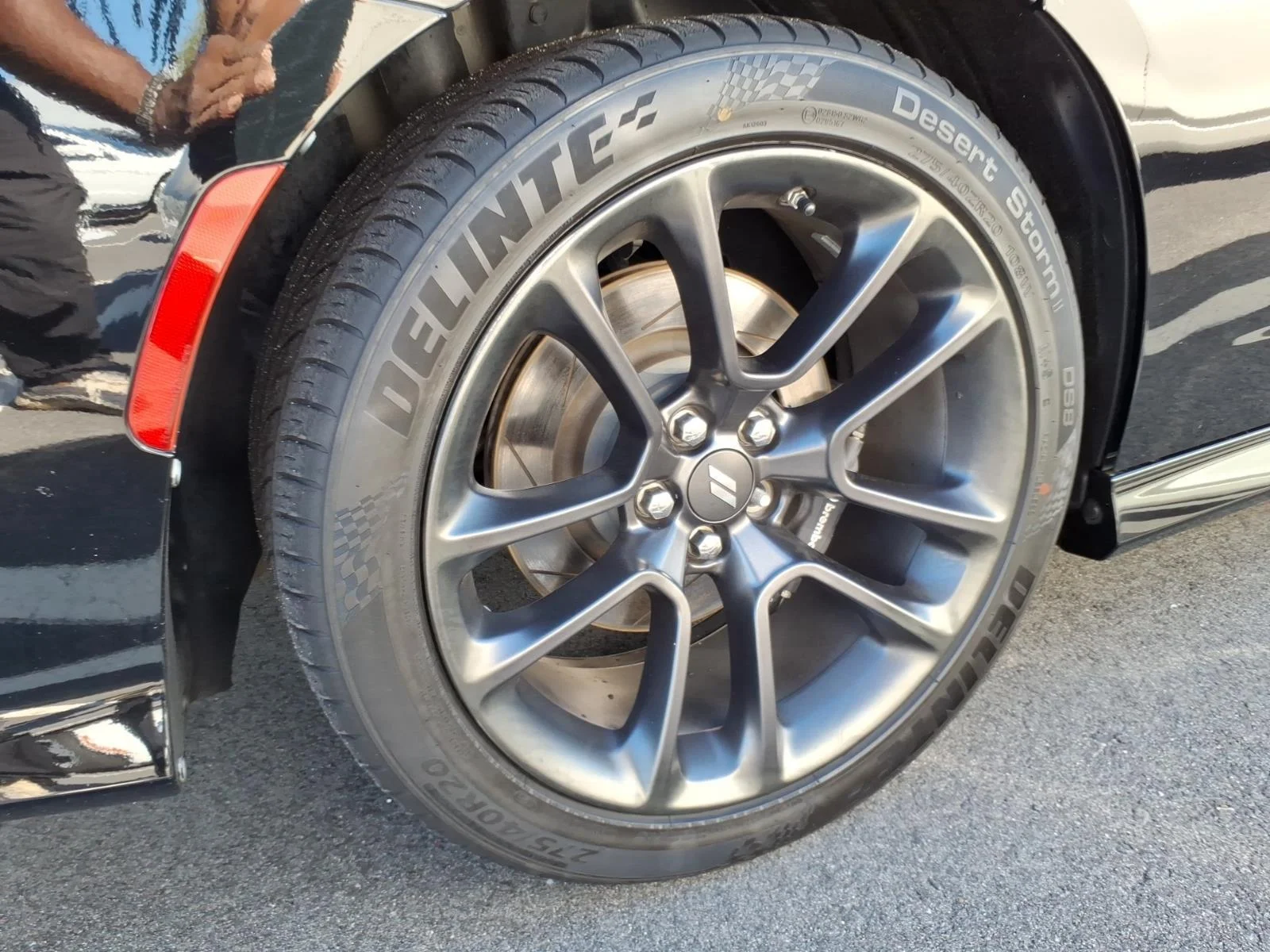 Used 2020 Pitch Black Clearcoat Dodge Scat Pack image 10