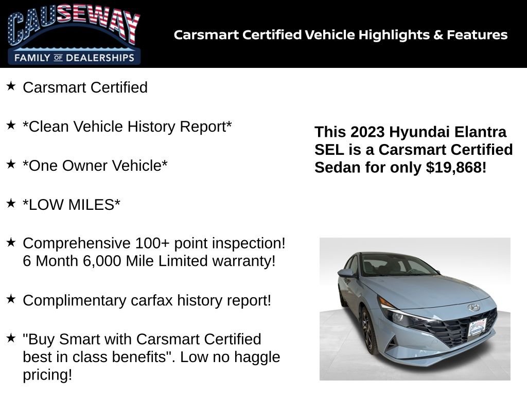 Certified Used 2023 Gray Hyundai SEL image 2