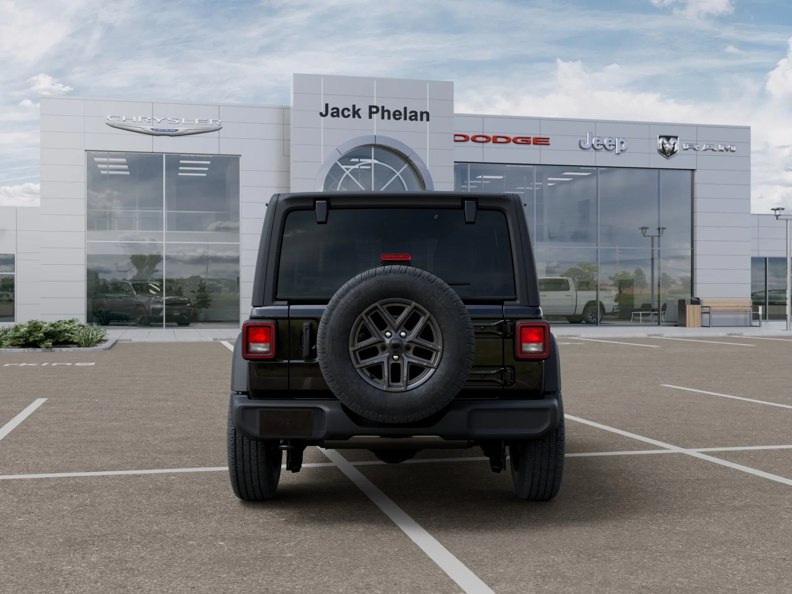 New 2026 Black Clearcoat Jeep Sport image 33