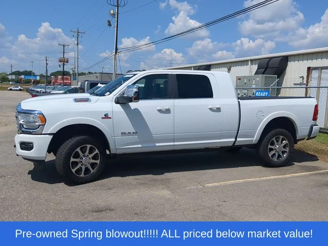 Used 2023 White Ram Limited Longhorn image 2