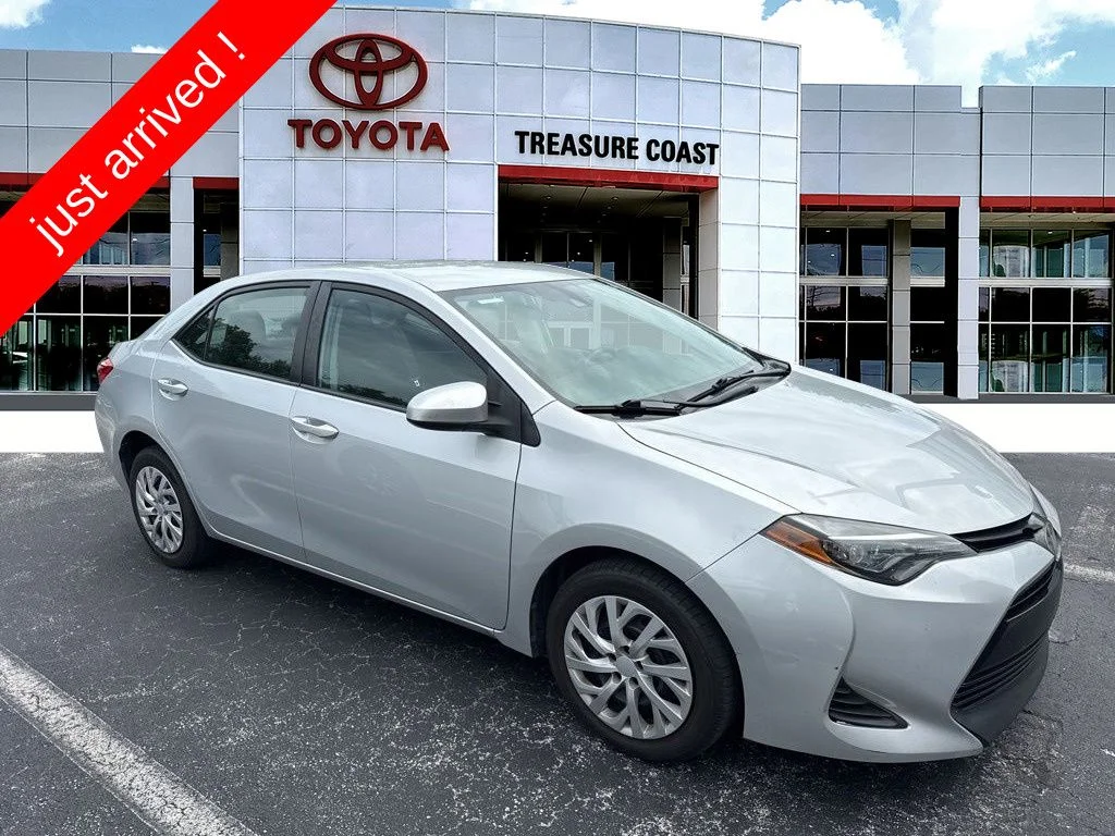 Used 2019 Silver Toyota LE image 1