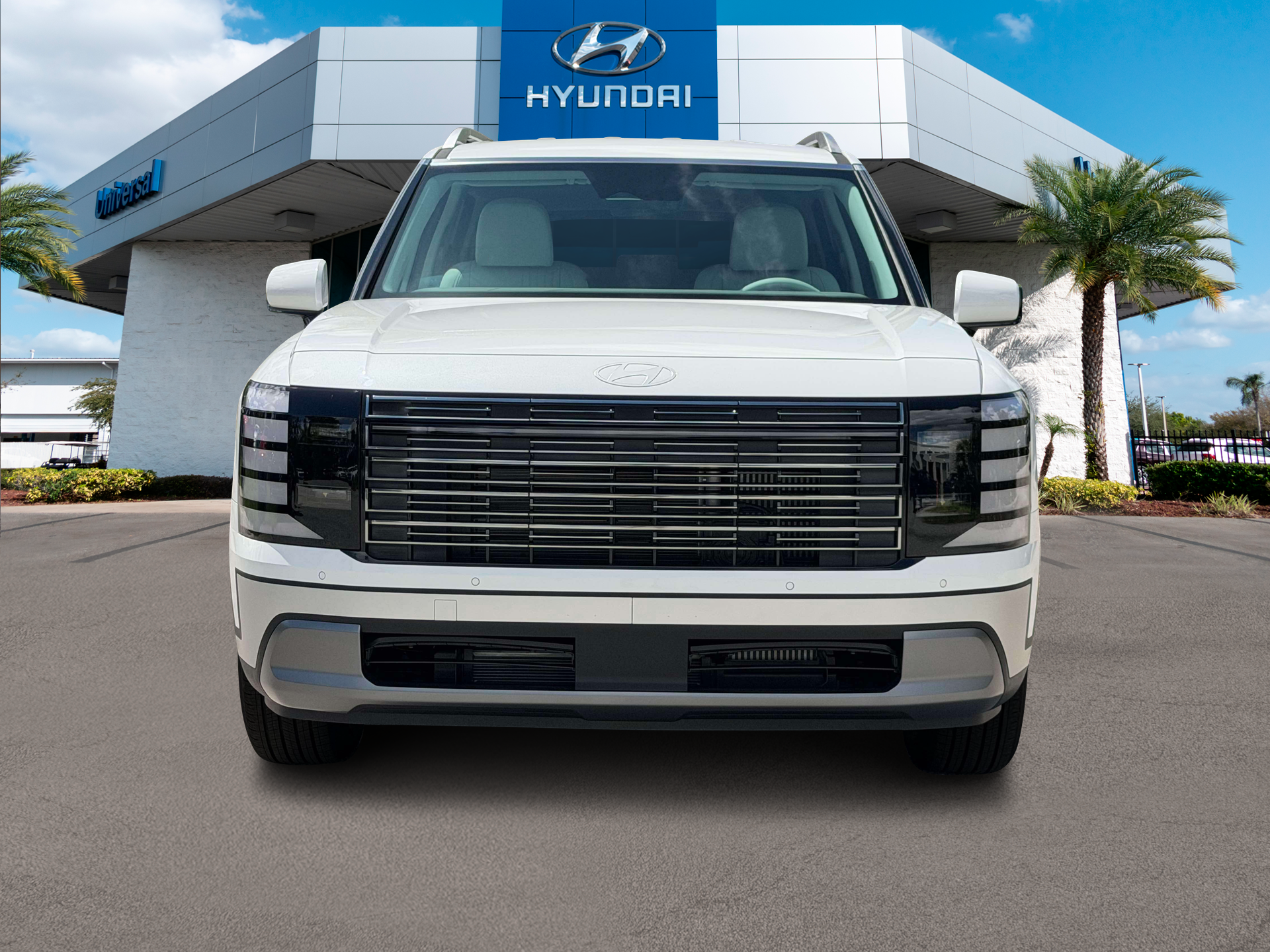 New 2027 White Hyundai Blue SEL 8P image 12