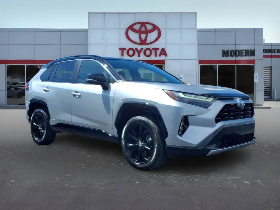 Used 2023 Silver Sky Metallic/Midnight Black Metallic Toyota Hybrid XSE image 10