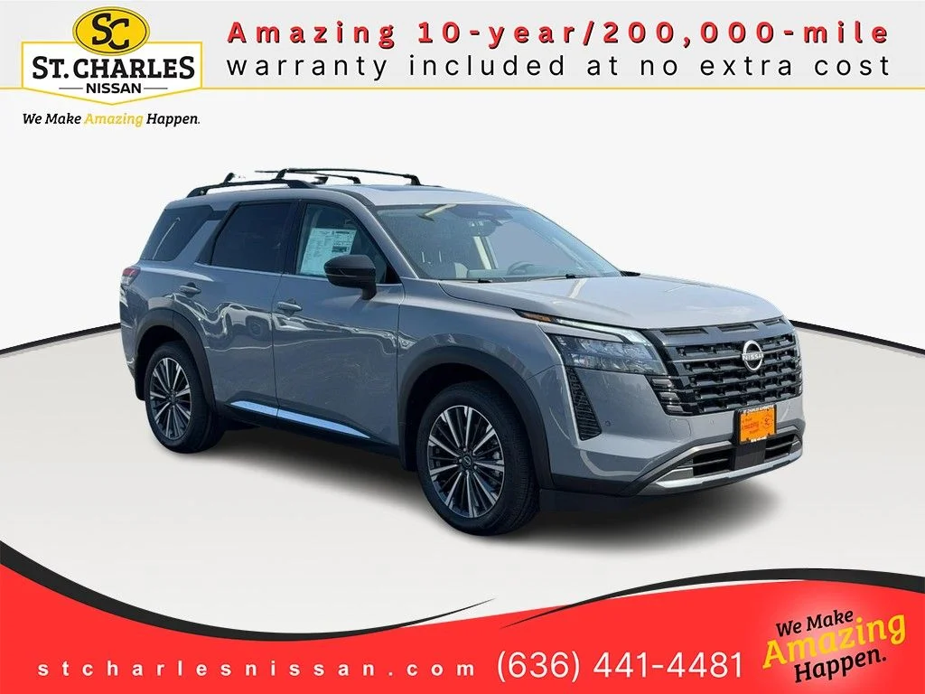 New 2026 Boulder Gray Pearl Nissan Platinum image 1