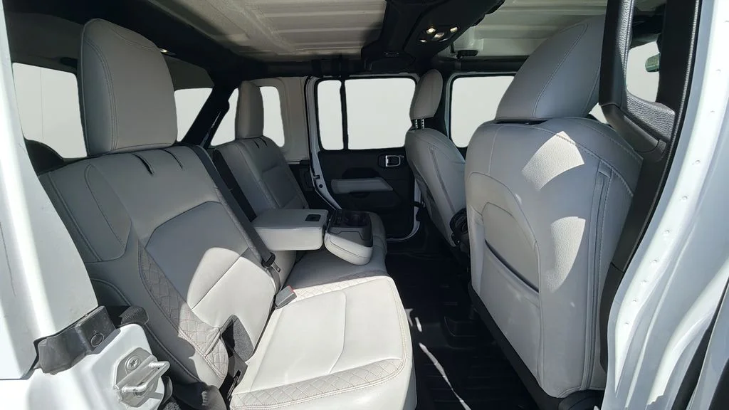 Used 2021 White Jeep Unlimited Sahara High Altitude image 13